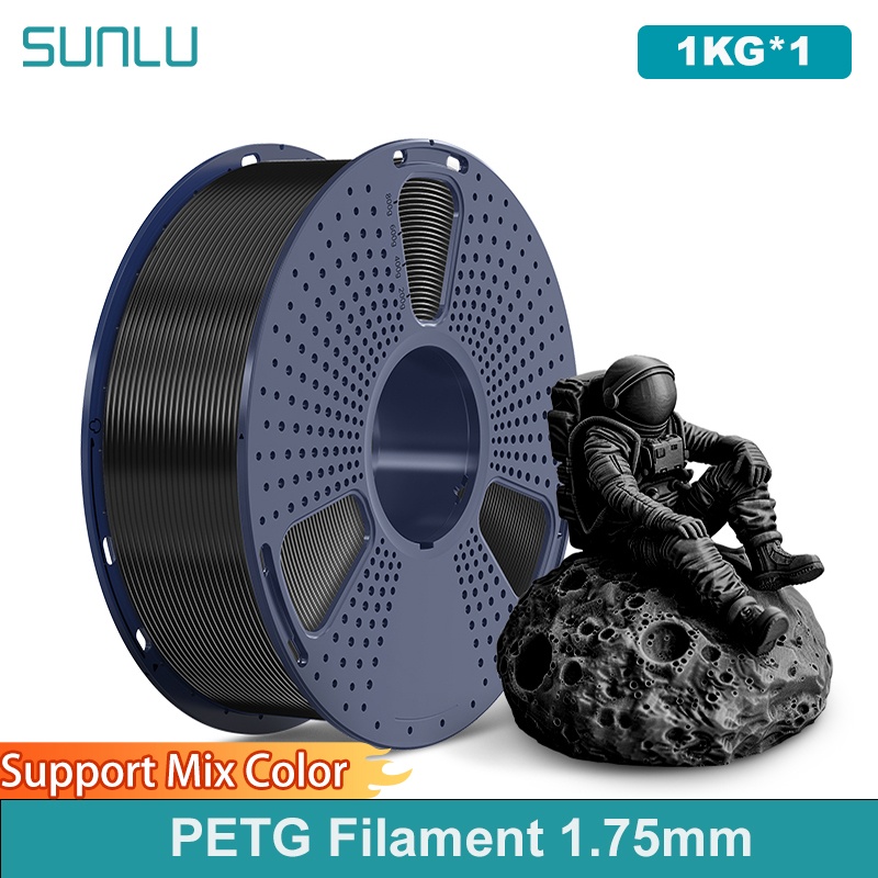 Filament 1.75 - SUNLU 1 Roll PETG Clear Filament