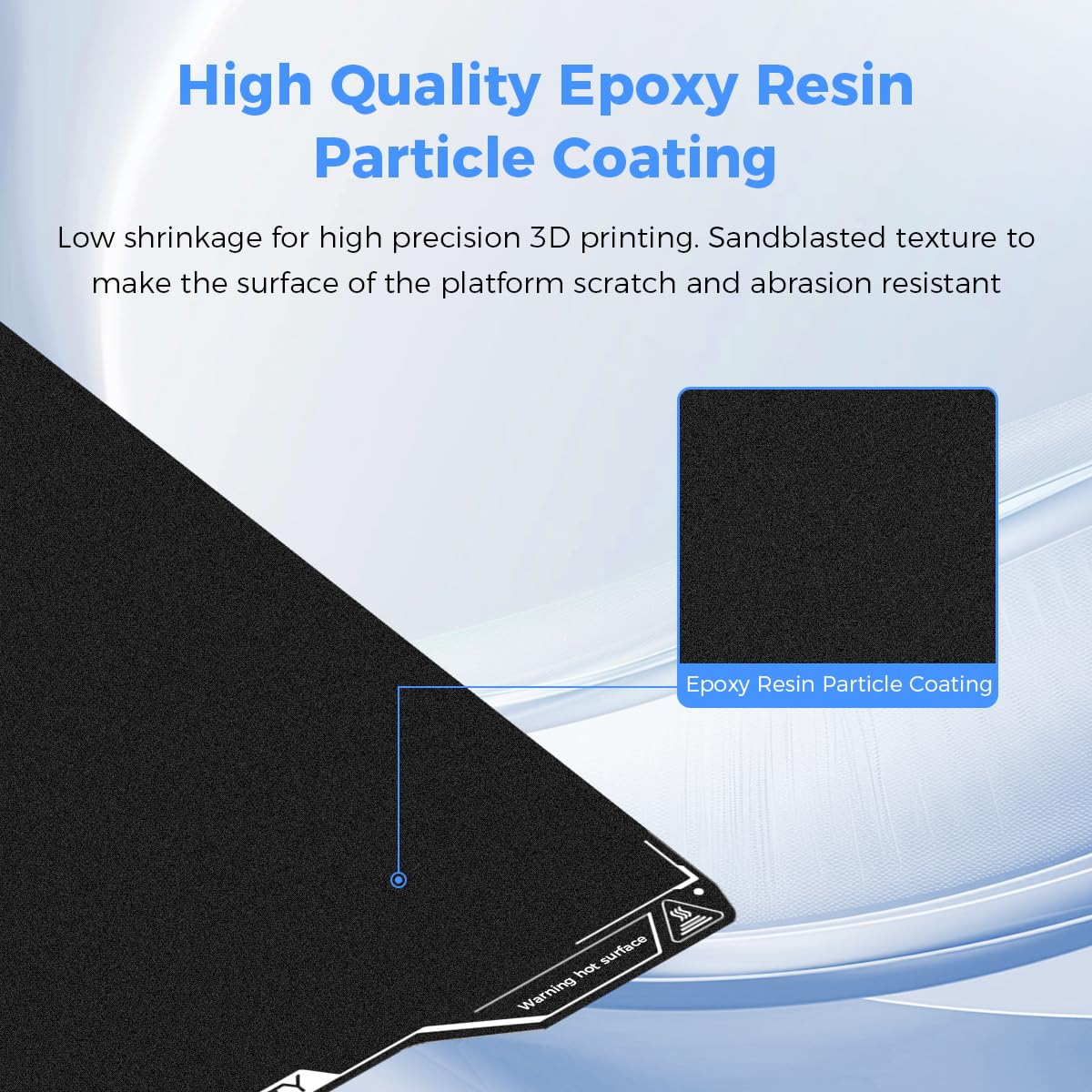 Creality Hi Epoxy Resin Build  - 3D Printer Bed recension och pris