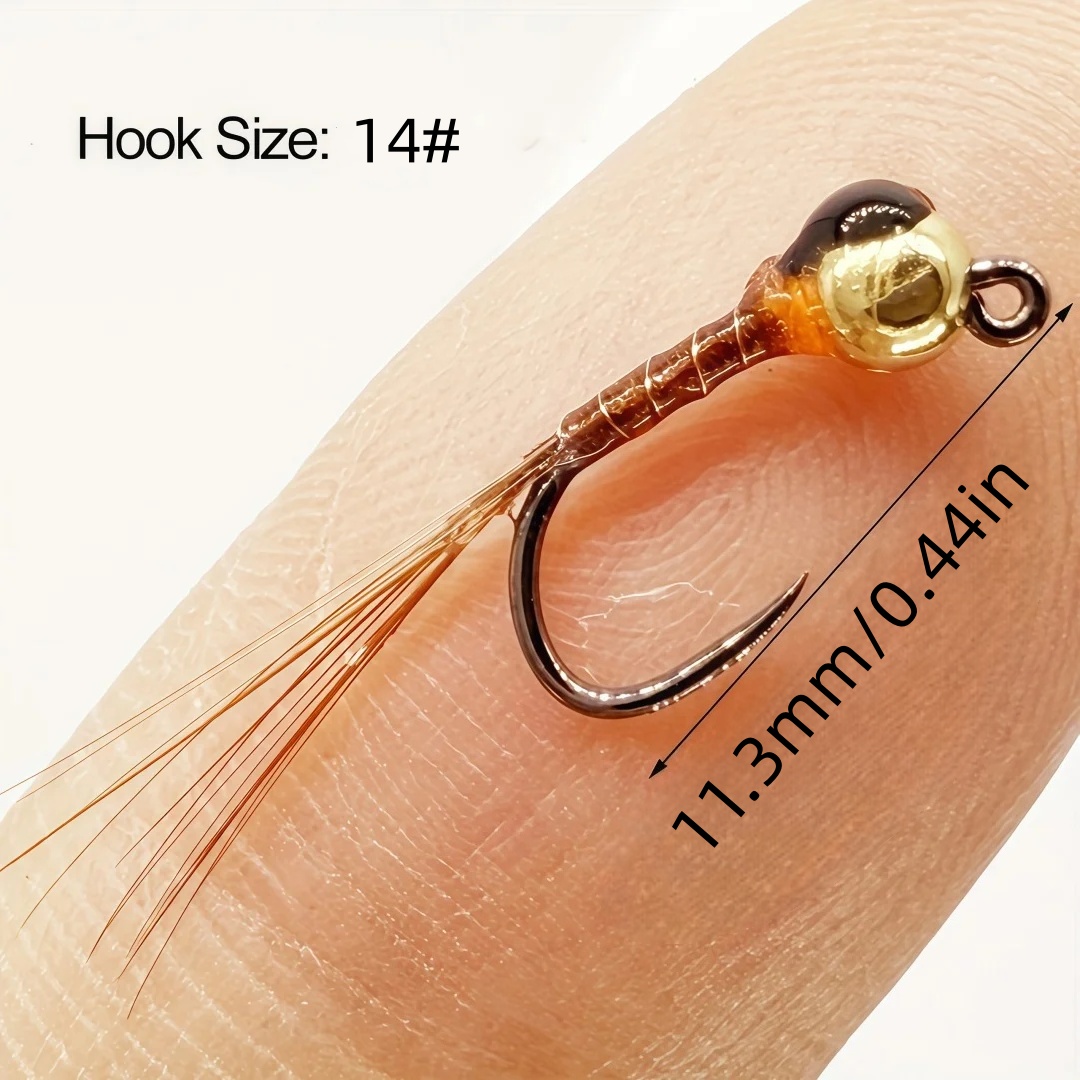 6/9/12PCS Tungsten Bead Head N - Nozzle Tungsten recension och pris