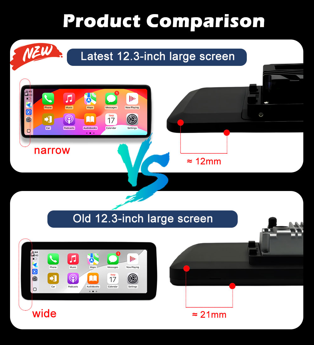 12.3inch QLED 2400*900P Wirele - Cr Touch recension och pris