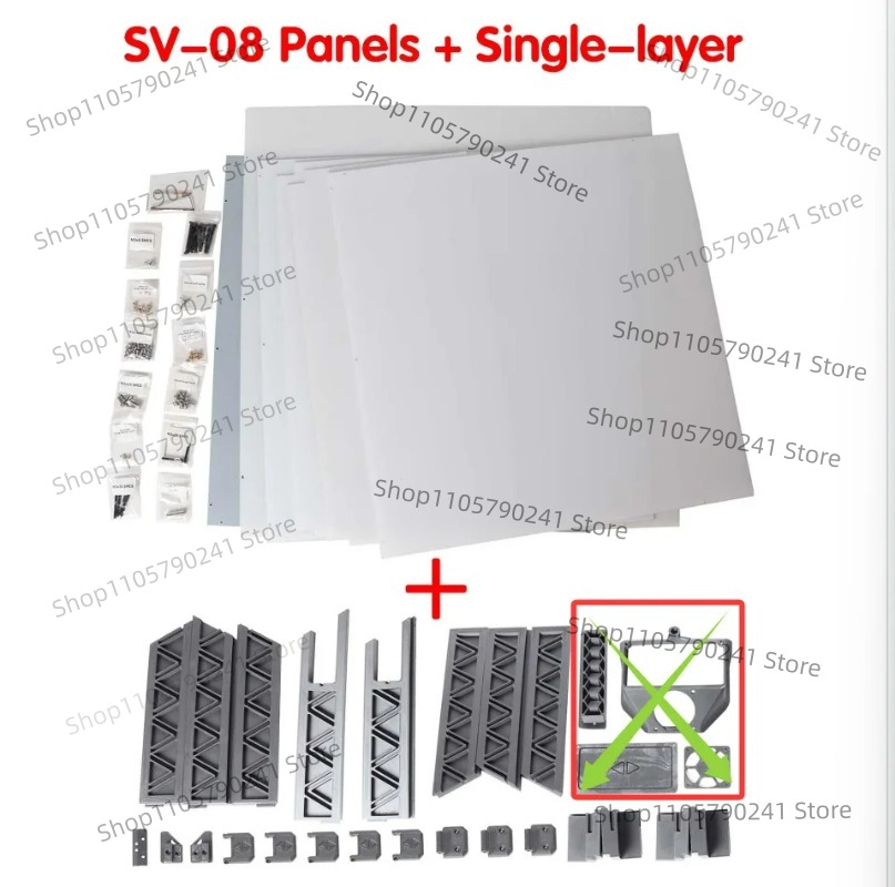 Full PC Enclosure Kit Single L - Enclosure 3D Printer recension och pris