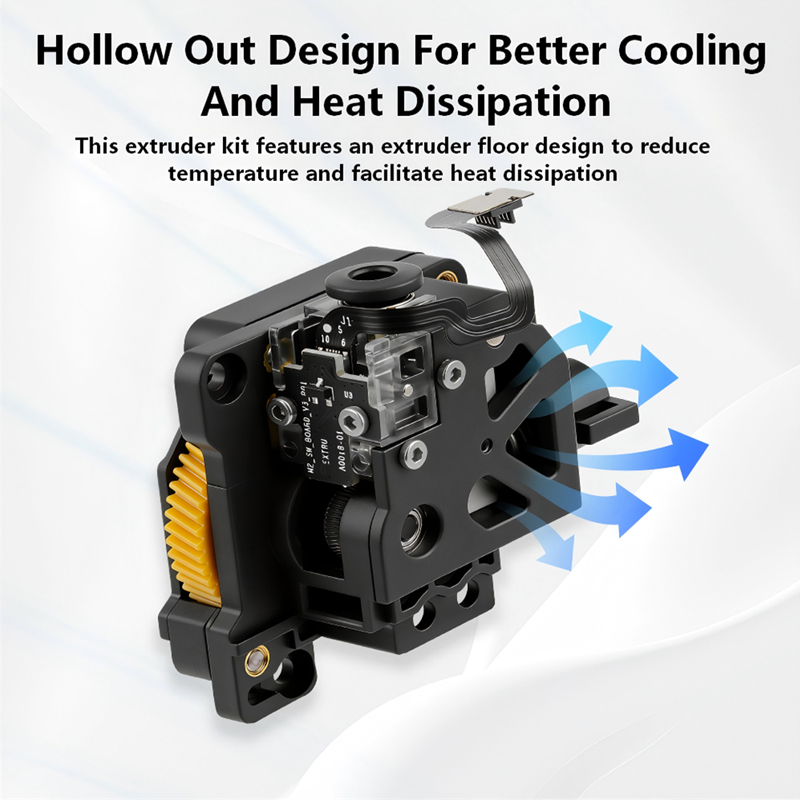 Hardened Steel Extruder Gear U - Direct Drive Extruder recension och pris