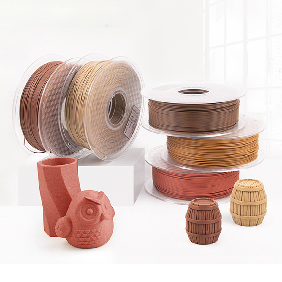 3D Printer Wood Filament PLA 1 - Filament 1.75 recension och pris