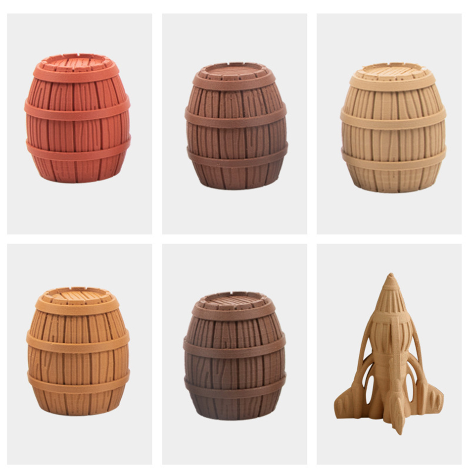 3D Printer Wood Filament PLA 1 - Filament 1.75 recension och pris