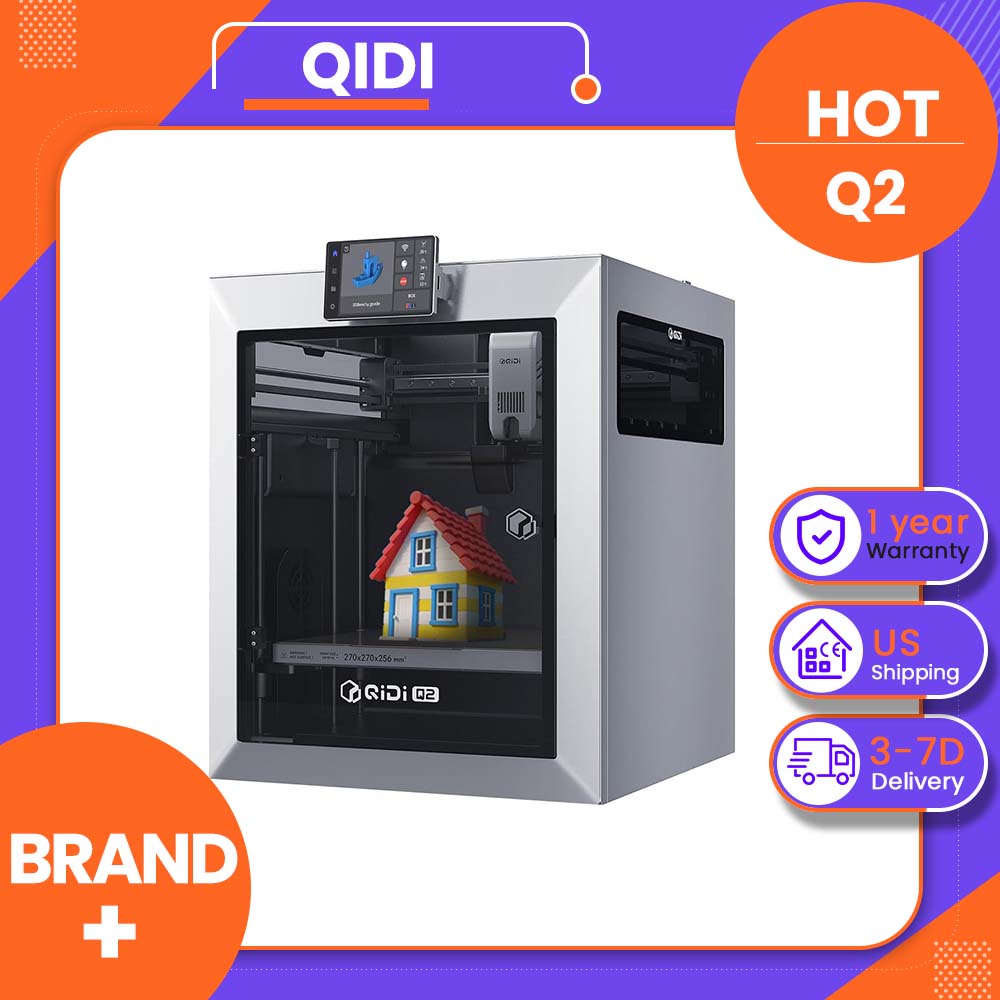 QIDI Q2 3D Printer – Precision - Enclosure 3D Printer recension och pris