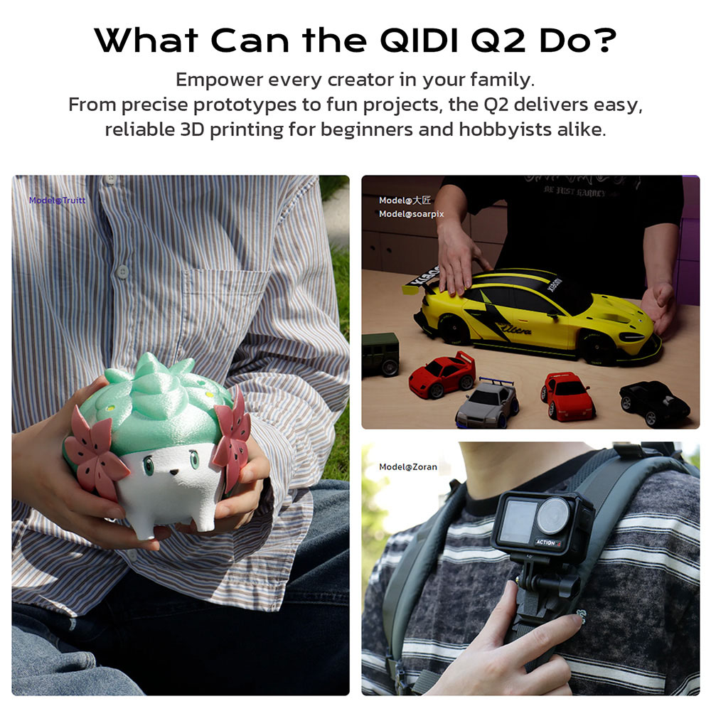 QIDI Q2 3D Printer – Precision - Enclosure 3D Printer recension och pris