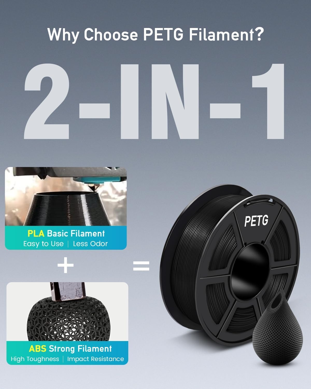 SUNLU 1 Roll PETG Clear Filame - Filament 1.75 recension och pris