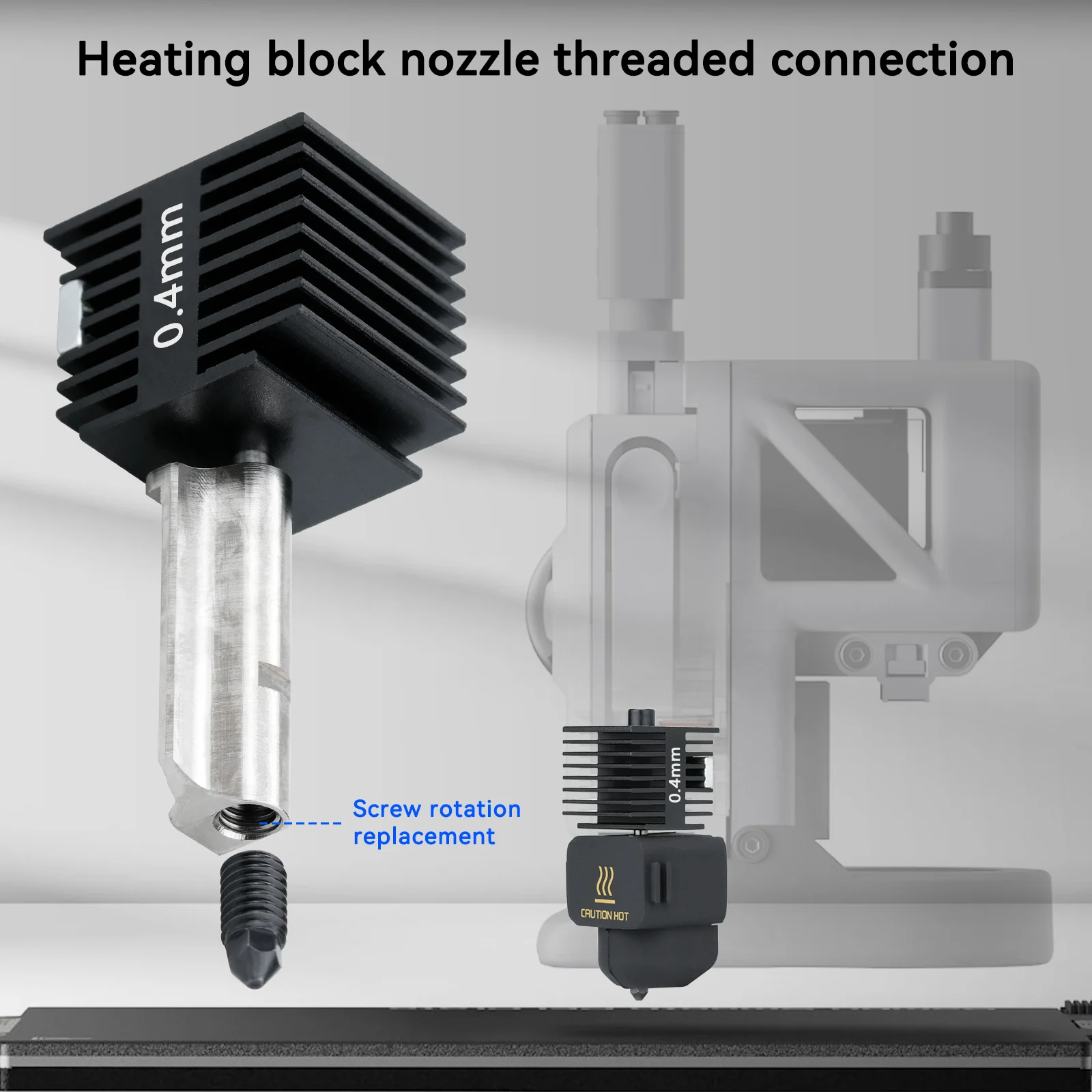 Upgrade 2.0 Hotend For Bambu L - Bowden Tube recension och pris