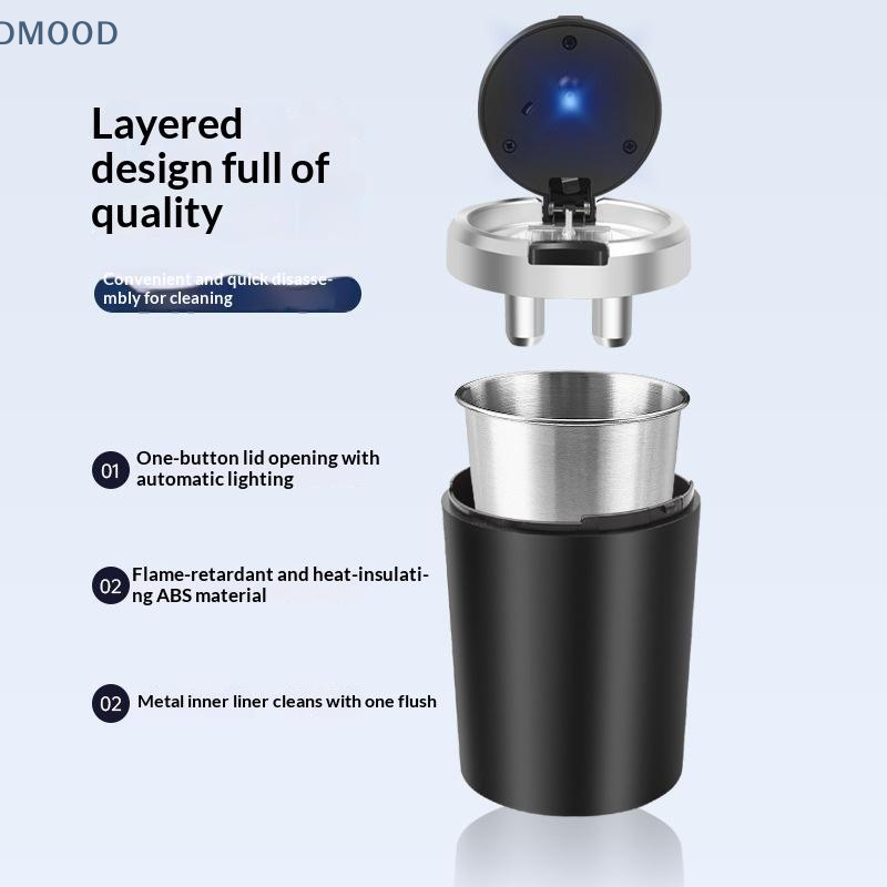 【CR】Car Ashtray Portable Smoke - Cr Touch recension och pris