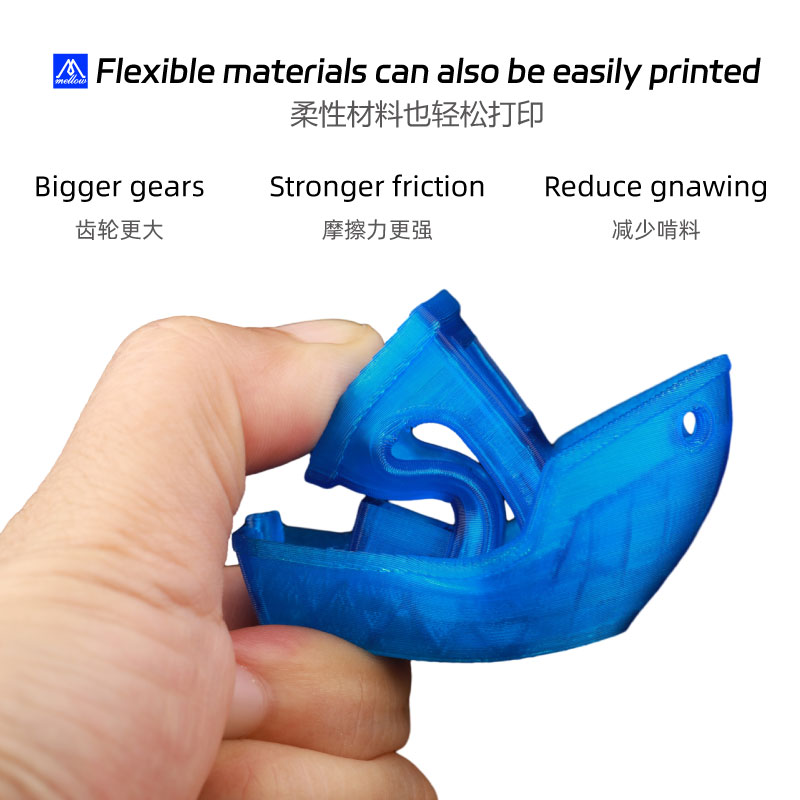Mellow 60T 12MM Gear All Metal - Direct Drive Extruder recension och pris