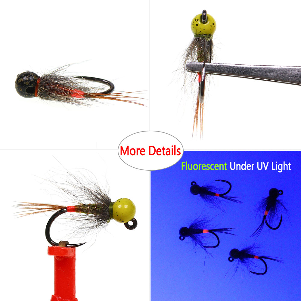 6PCS #14  #16 #18 Fast Sinking - Nozzle Tungsten recension och pris