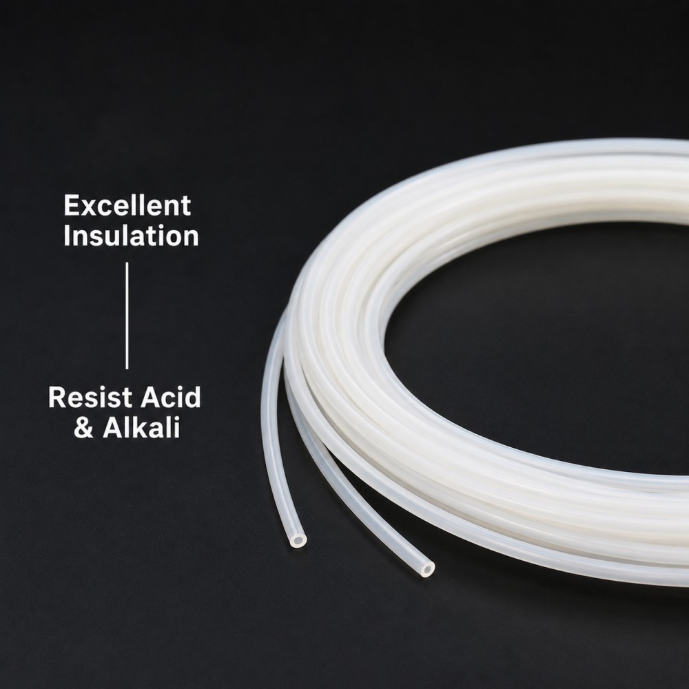 White PTFE Tube Insulated Capi - Ptfe Tube recension och pris