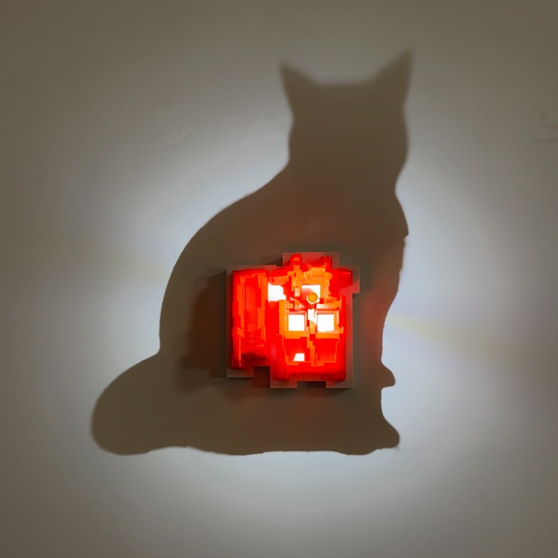 Dropshipping 3D Light Shadow N - Glass Bed recension och pris