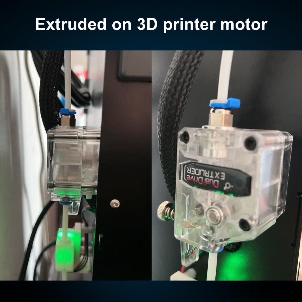 Transparent DDB Dual Drive Gea - Direct Drive Extruder recension och pris