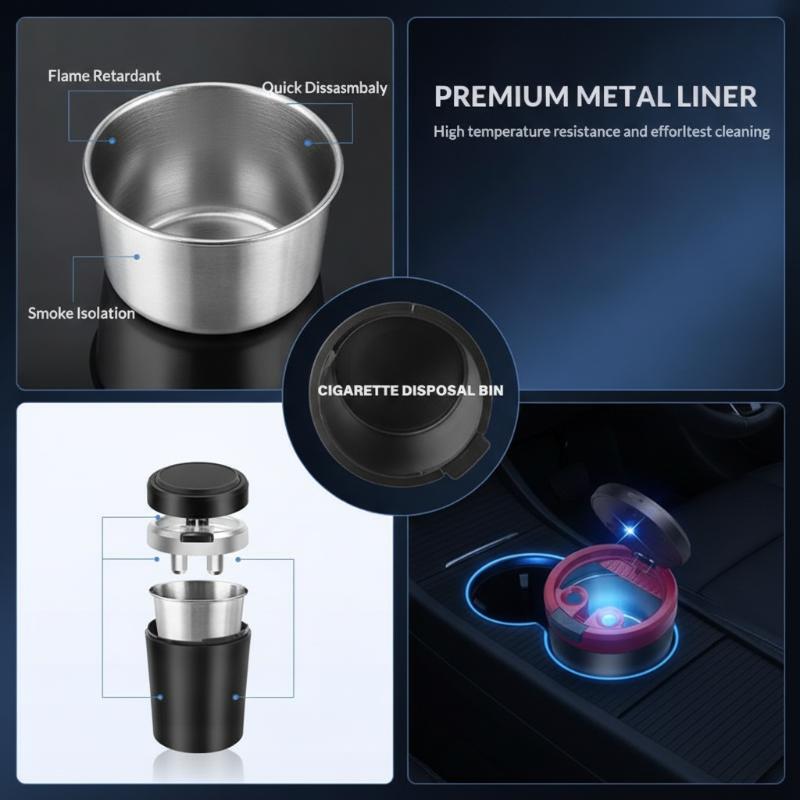 【CR】Car Ashtray Smokeless Flam - Cr Touch recension och pris
