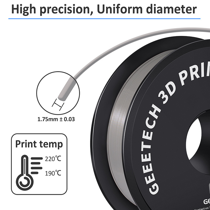 Geeetech 5Kg Standard PLA Fila - Filament 1.75 recension och pris