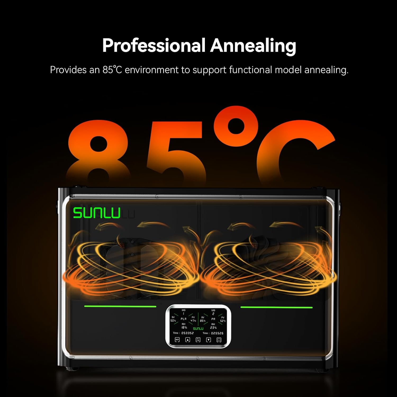 SUNLU S4 Pro 3D Filament Dryer - Filament 1.75 recension och pris