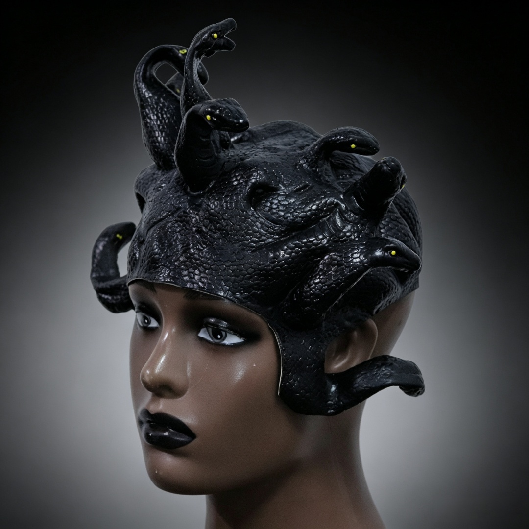 Medusa latex wig mask,Horror s - Cobra Extruder recension och pris