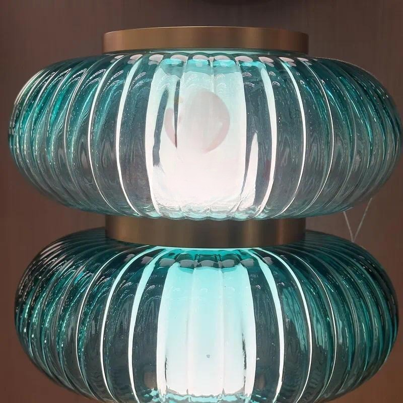 Modern Simple Gourd Glass Tabl - Glass Bed recension och pris