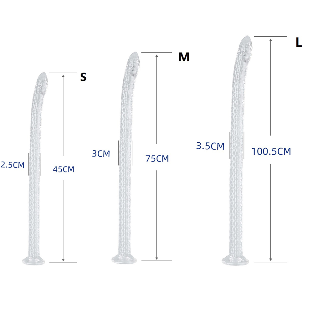 100cm Extra Long Dildo Anal Pl - Cobra Extruder recension och pris