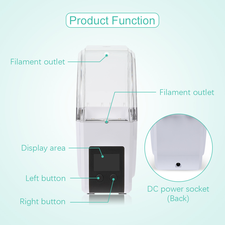 SUNLU Filament Dryer S1 Plus B - Enclosure 3D Printer recension och pris