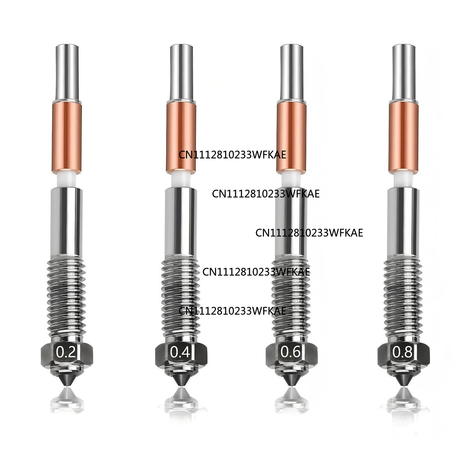 Q2 integrated nozzle all-metal - Printer Nozzle recension och pris